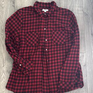 Women’s Red and Black PlaidShirt